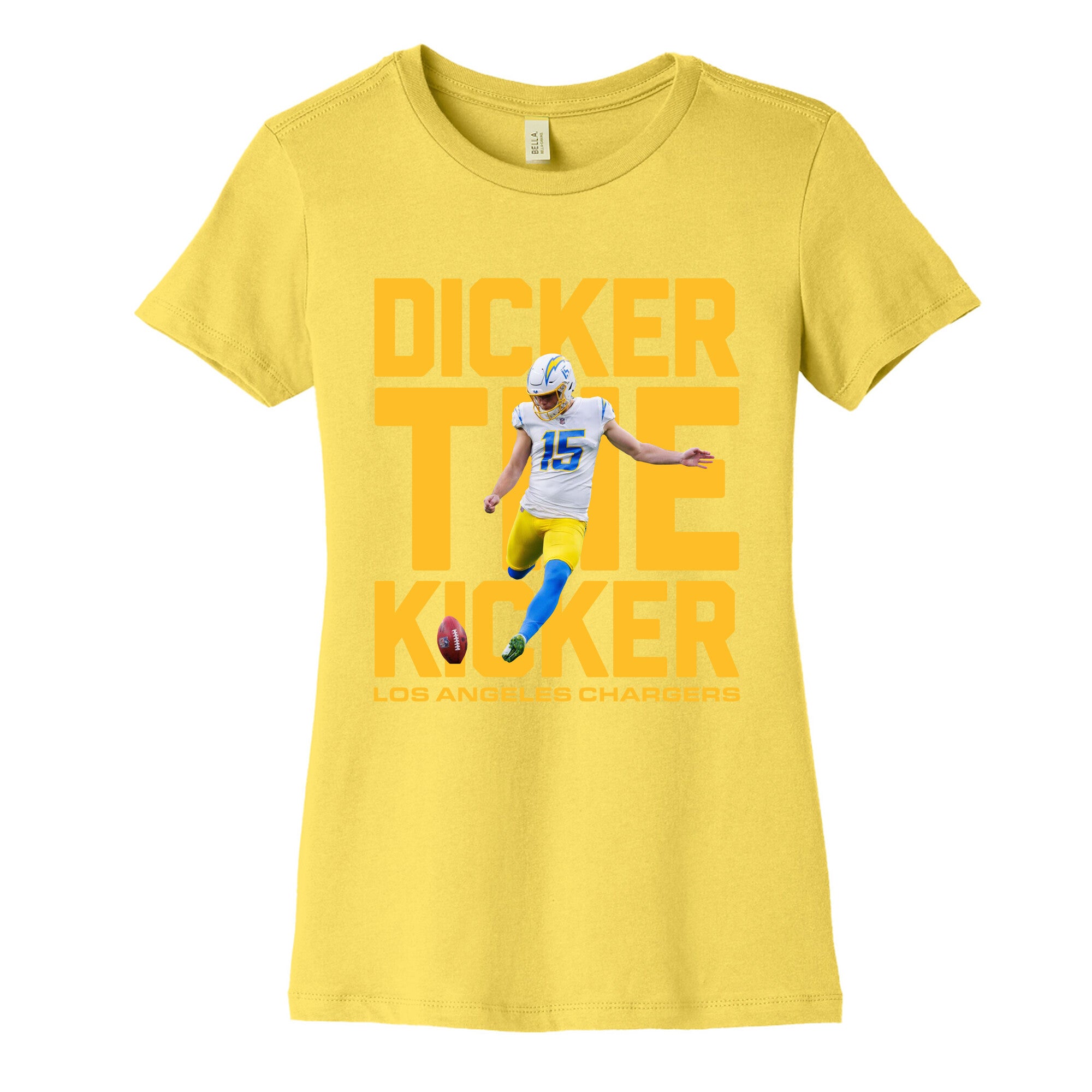 Dicker the Kicker Womens Cotton Tee